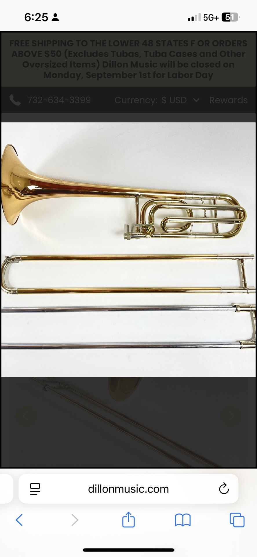 Conn Elkhart Trombone