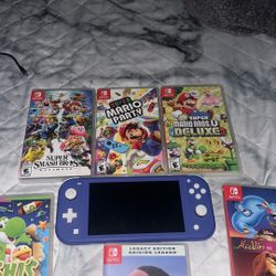 SWITCH W 6 GOOD GAMES.