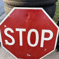 Real Stop Sign