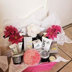 Mothers Day Beauty Product Baskets