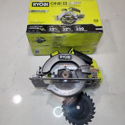 RYOBI
ONE+ HP 18V Brushless Cordless Compact 6-1/2 in. Circular Saw (Tool Only)