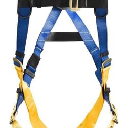 Werner H312002 LiteFit Standard (1 D Ring) Tongue Buckle Harness (M/L) 
