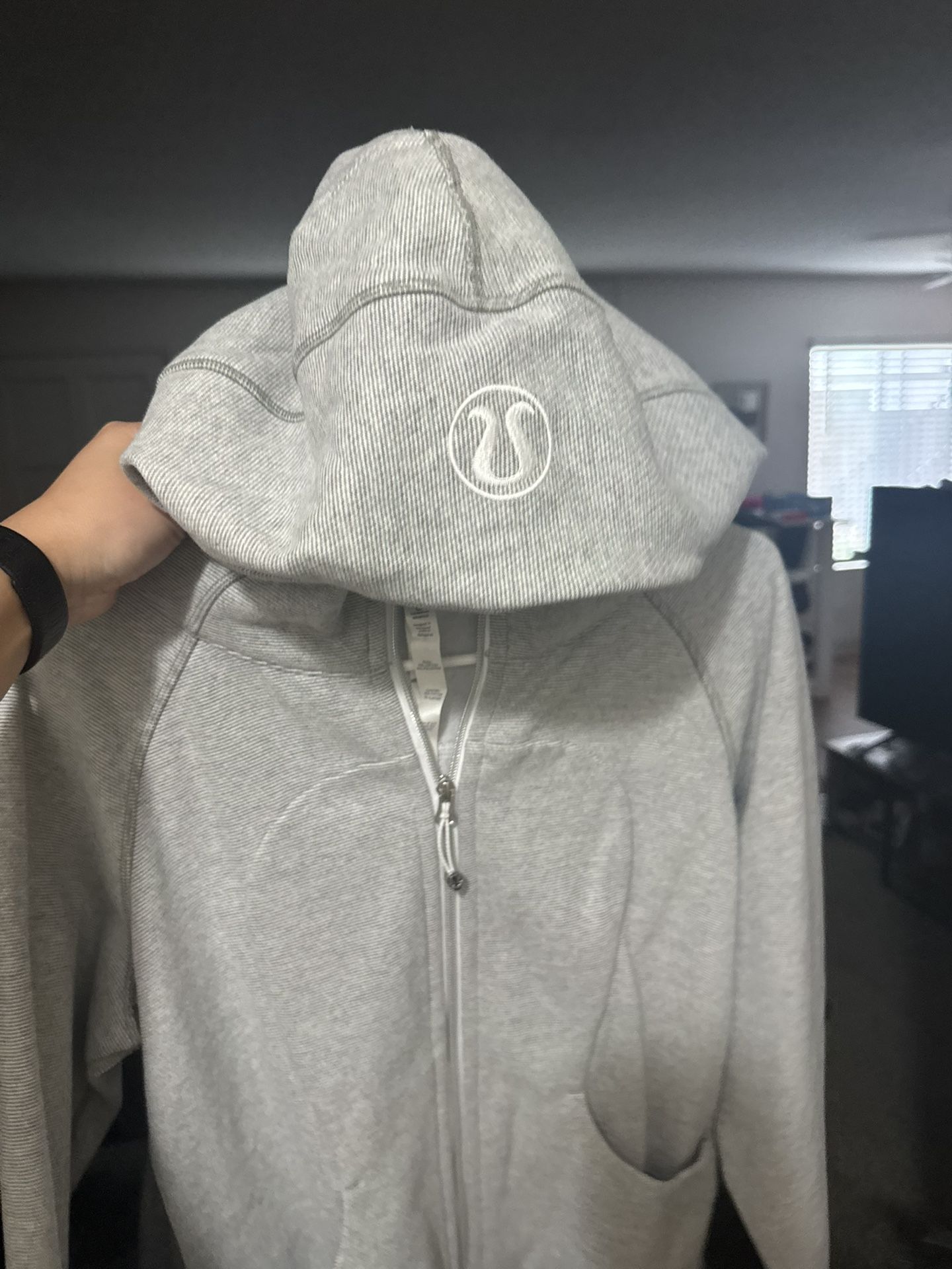 Lululemon Athletic Light Gray Jacket