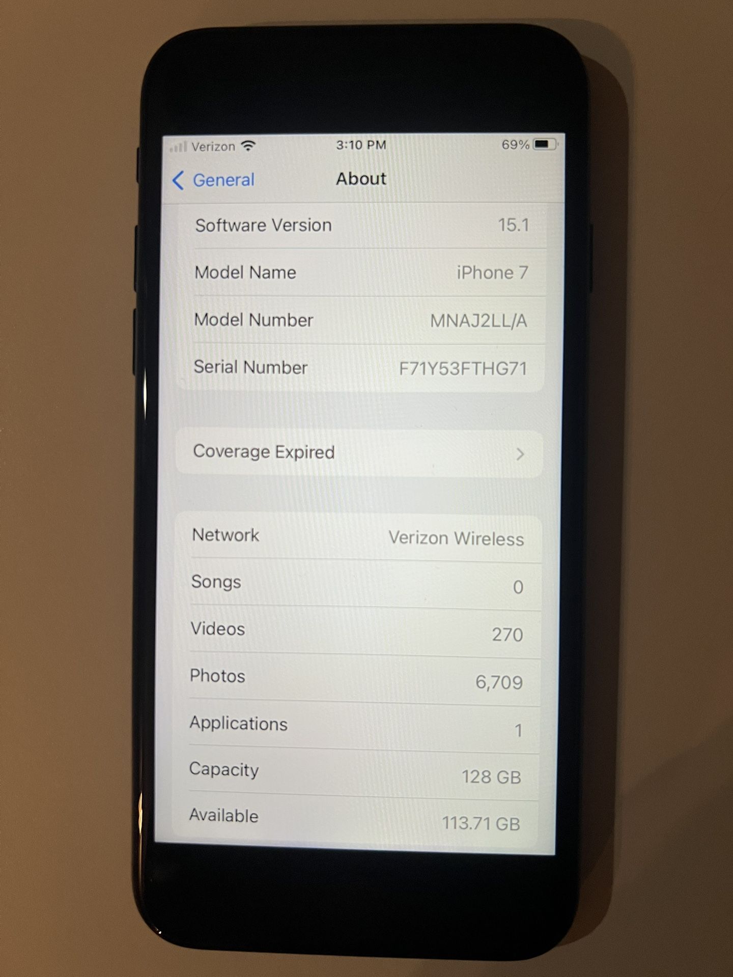 iPhone 7 Unlocked Verizon