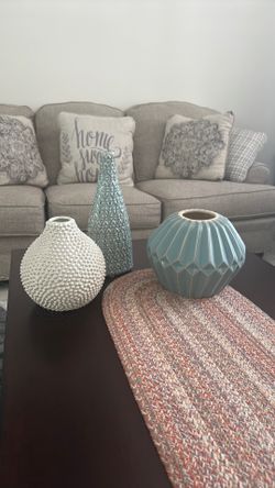 Set of 3 Decorative Vases