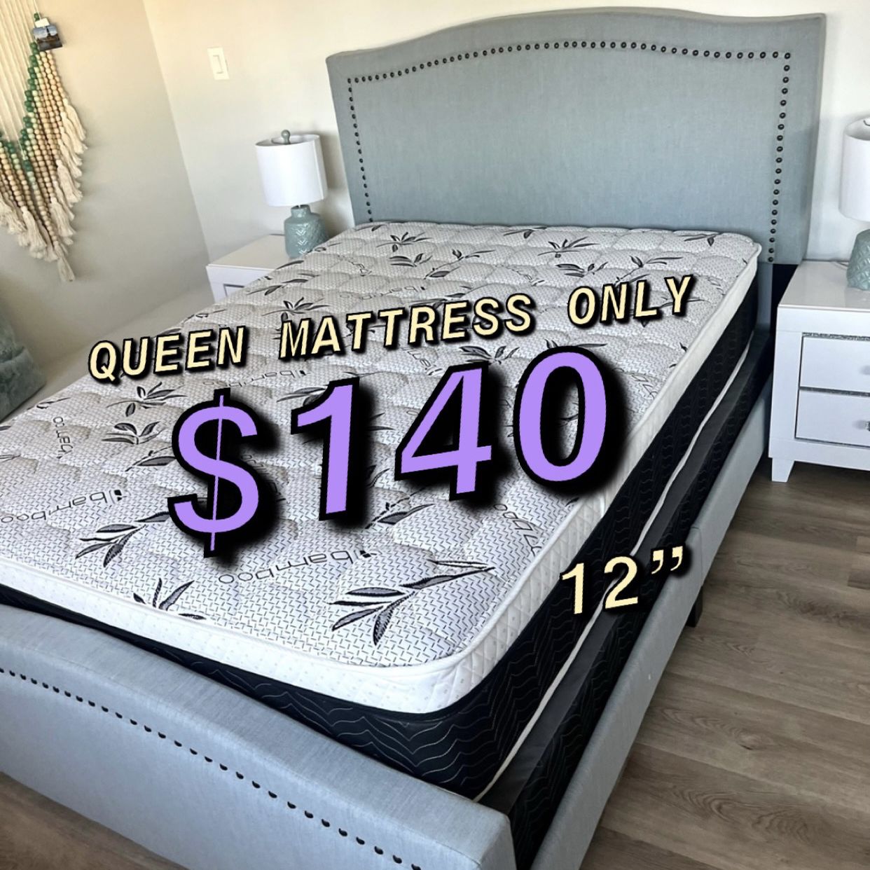  New Queen Mattress $140