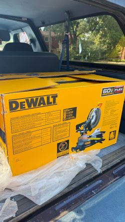DeWalt 60V MAX Flexvolt 12 in. Cordless Brushless Dual-Bevel Sliding Compound Miter Saw Tool Only
