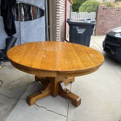 Antique Oak Dining room Table