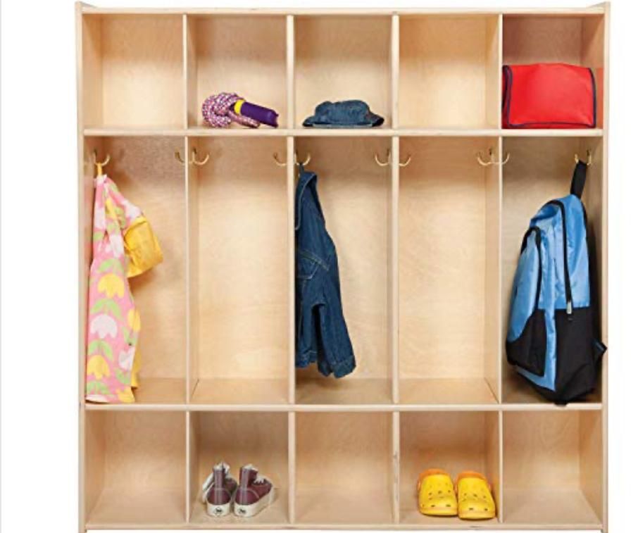 Contender 5 Section Daycare Cubby Coat Rack for Sale in Phoenix, AZ ...