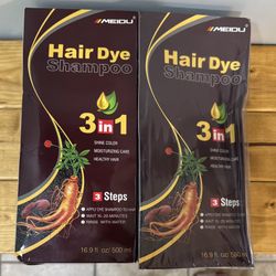 Hair Dye Shampoo - Brown, C4