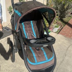 Graco Jogging stroller, on click fold