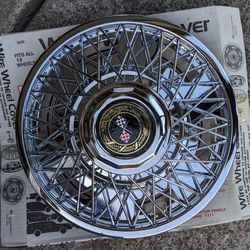 13" Wire Wheel Cover Spoke Hubcap Chevy Ford Olds Buick Corvette 96650
