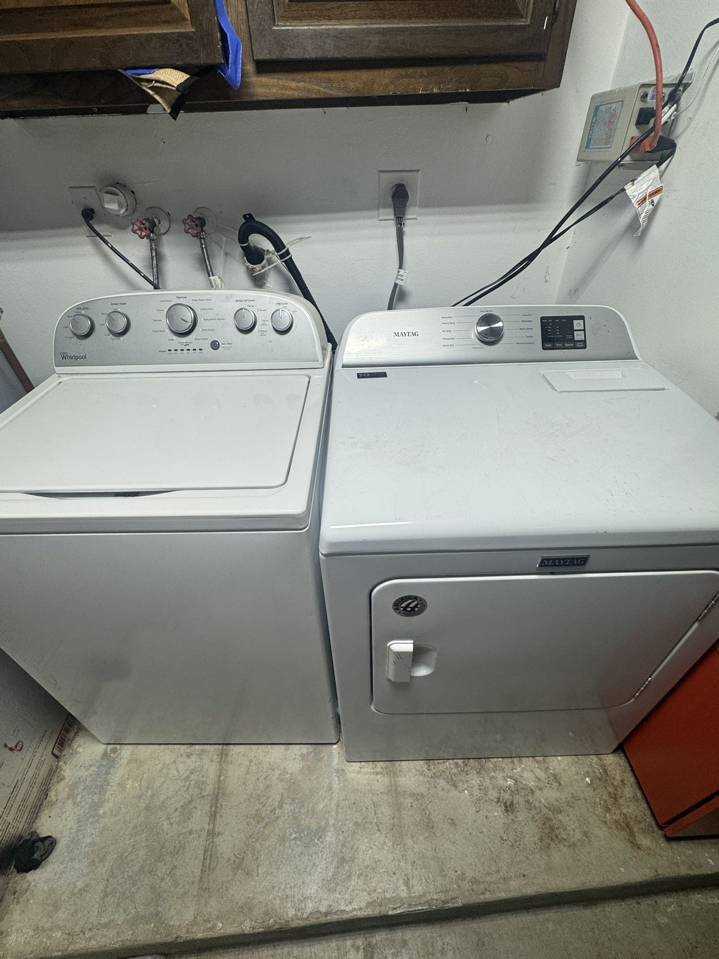 Whirlpool Washer And Maytag Dryer
