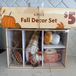 FALL   DECOR  SET  $3.75  EACH