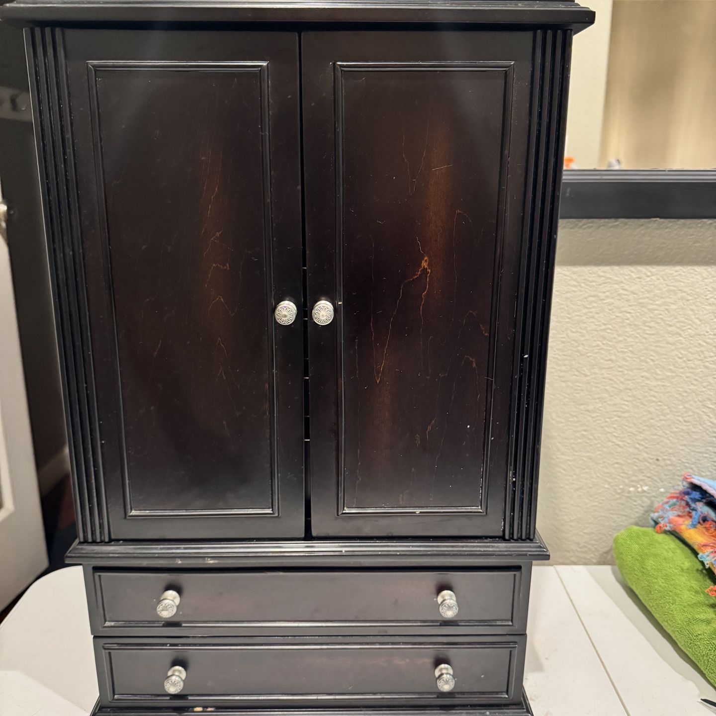 Classic Jewelry Cabinet For Your Dresser Or Counter Top