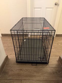 36” single door dog crate