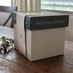 Wood Bingo 