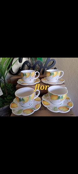 JUEGO PARA TE LIMONCELLO MARBELLA PRINCESS HOUSE 🌷⚘️