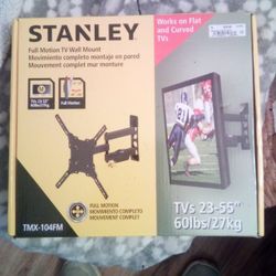 Full Motion TV Wall Mount 23 To 55 Inch 60lbs