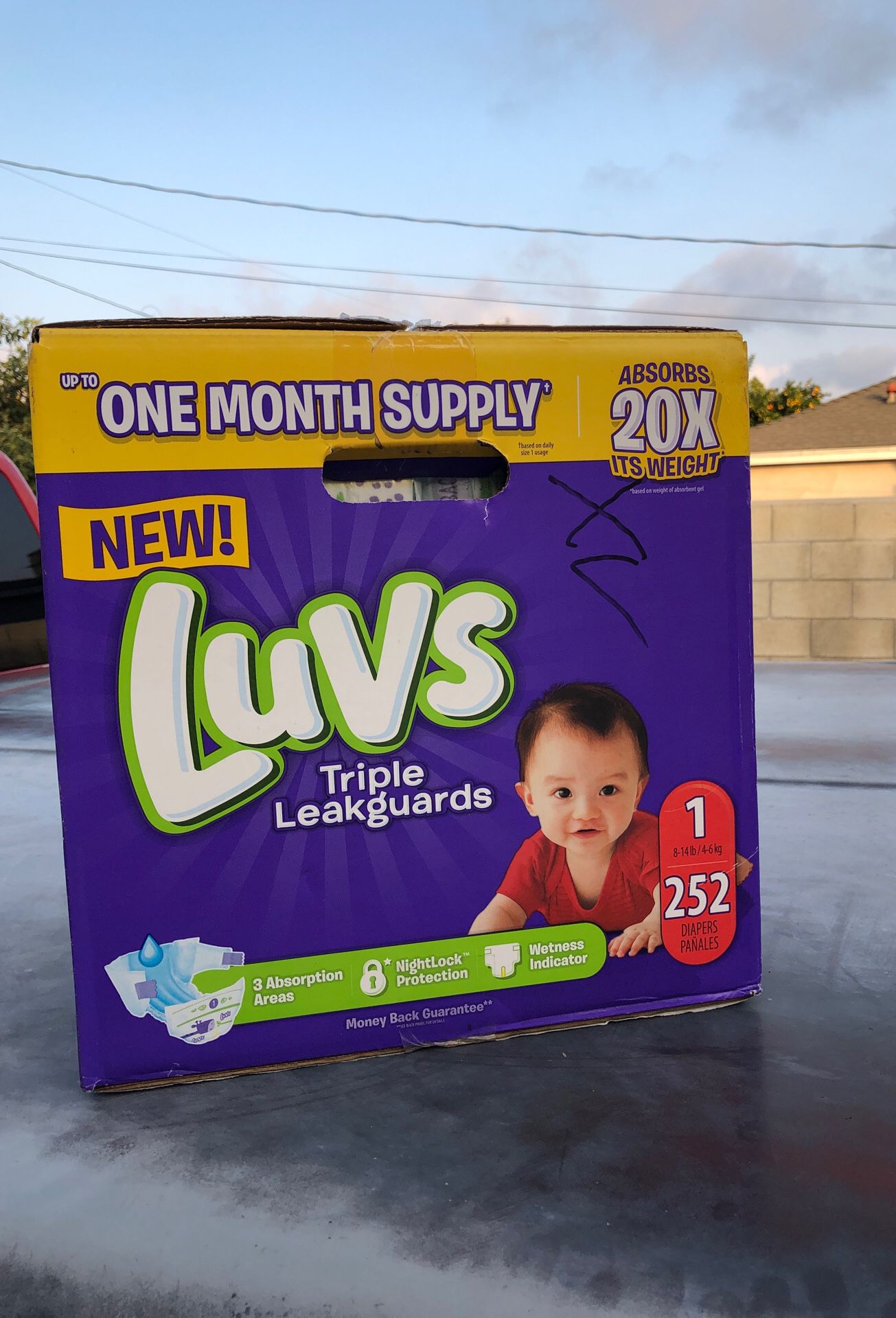 Diapers Size 1 Big box