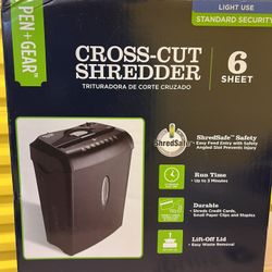 Crosscut Shredder 