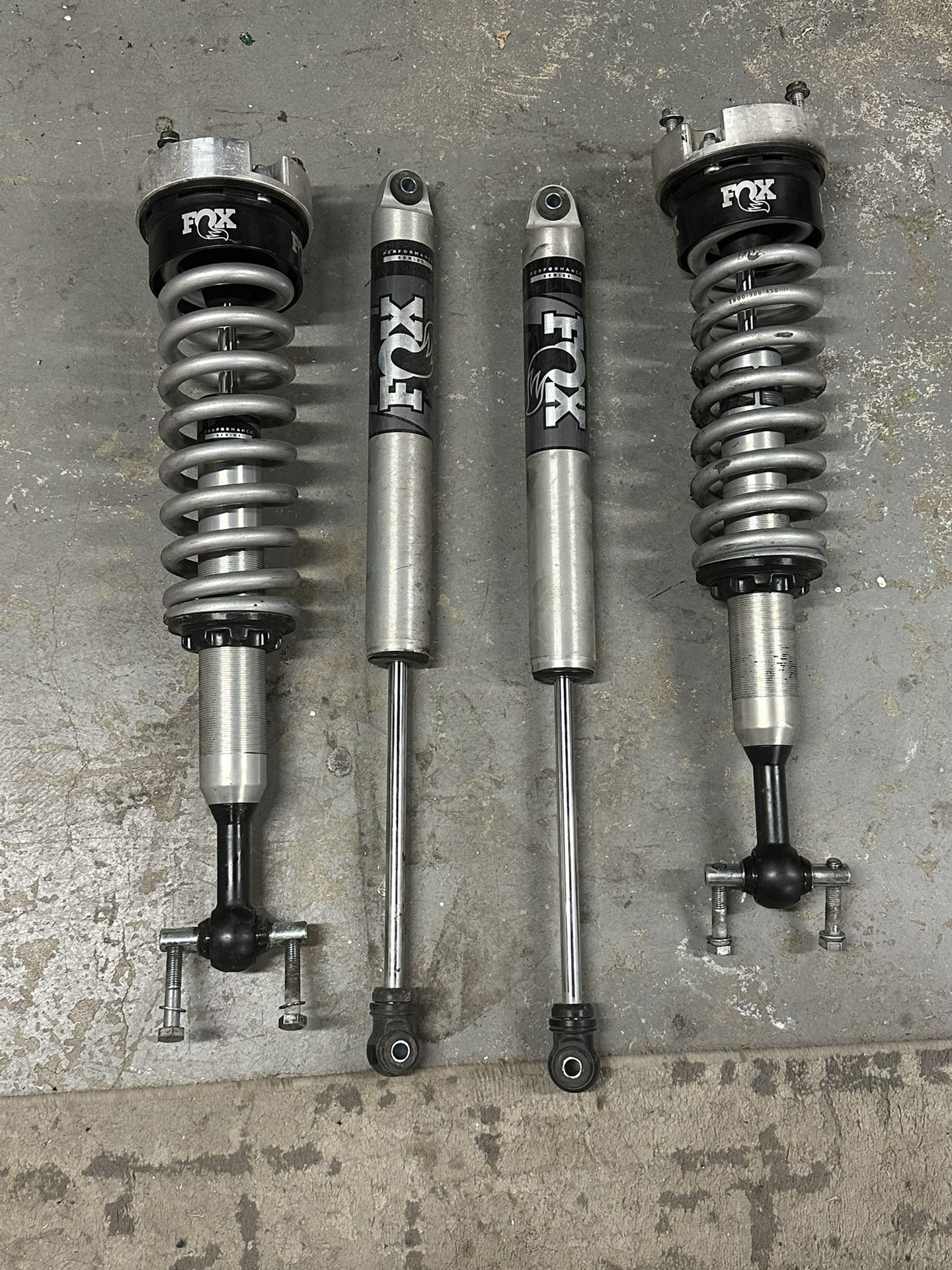 Fox 2 Inch leveling Kit for F150