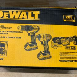 Dewalt 20v Cordless Kit/ Drills And Multi Tools