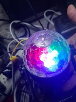 DISCO COLOR LAZER LIGHT USB CHORD