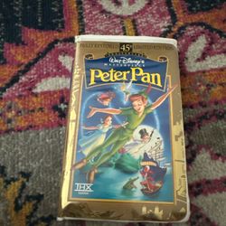 Peter Pan anniversary edition VHS