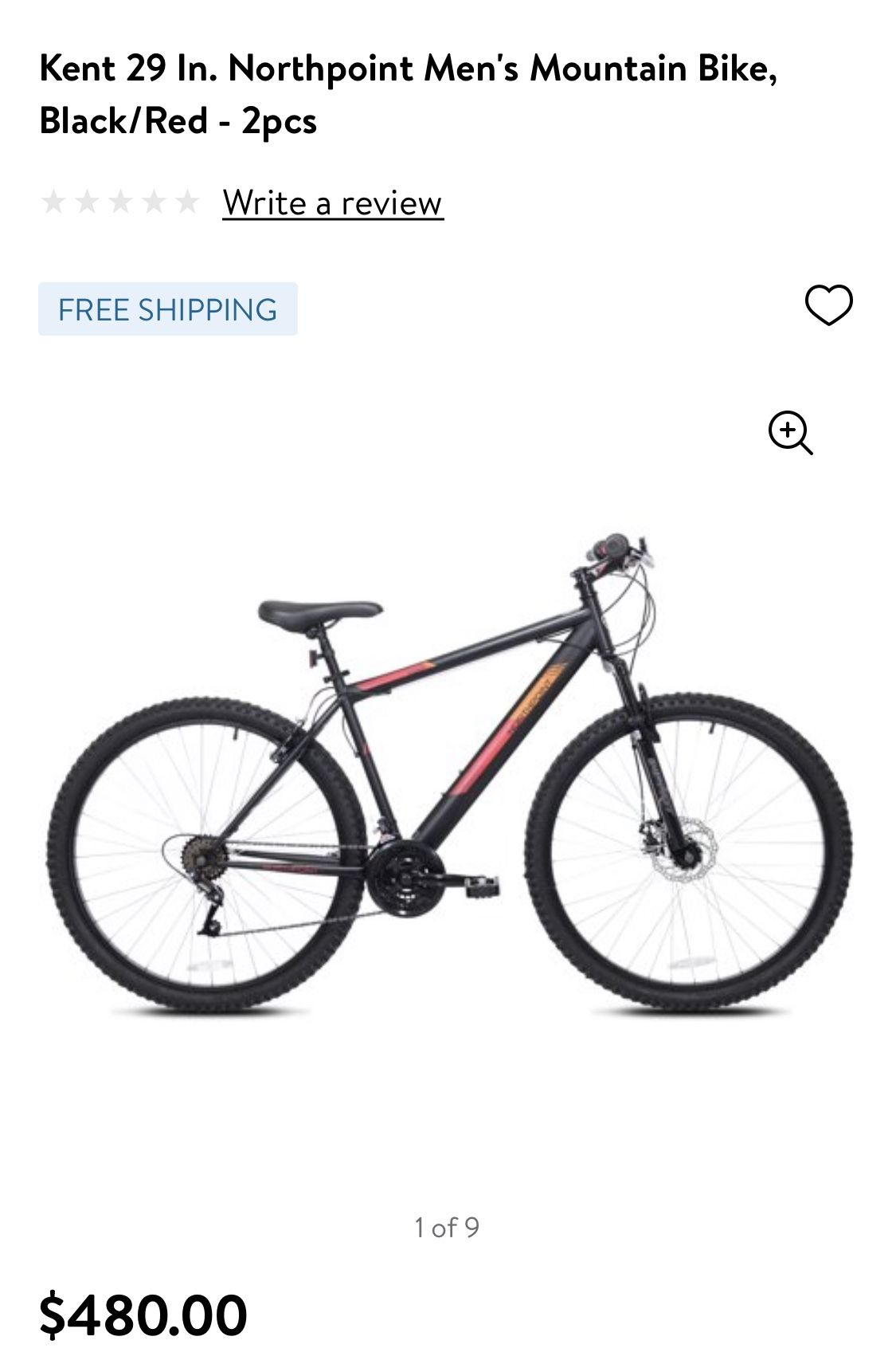 $500 bike selling for 199. Mountain 29 inch multi speed very durable Kent Northpoint