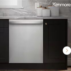 Kenmore Elite Standard Built-In Stainless Steel Dishwasher