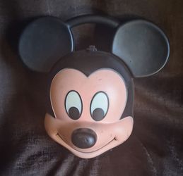 Vintage Mickey Mouse Head Lunchbox