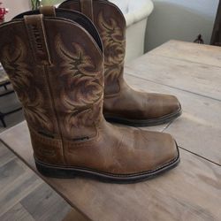 Justin Steel Toe work boots 14EE