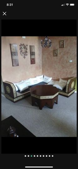 Moroccoan Living room handmade furniture 