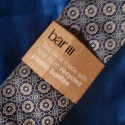 bar 111 Brand Medallion Slim Tie
