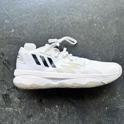 Adidas Men’s Dame 8 Admit One Cloud White