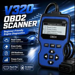 New blue OBD 2 scanner