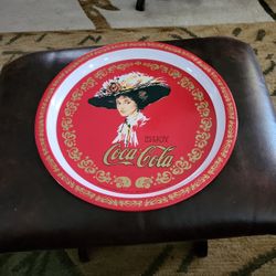 Vintage 1982 Enjoy Coca-Cola Tray 