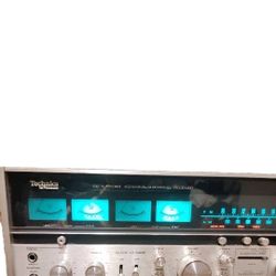 Technics SA-8000X Solid State 4Channel 2-Channel CD-4 Phonic Receiver for Repair