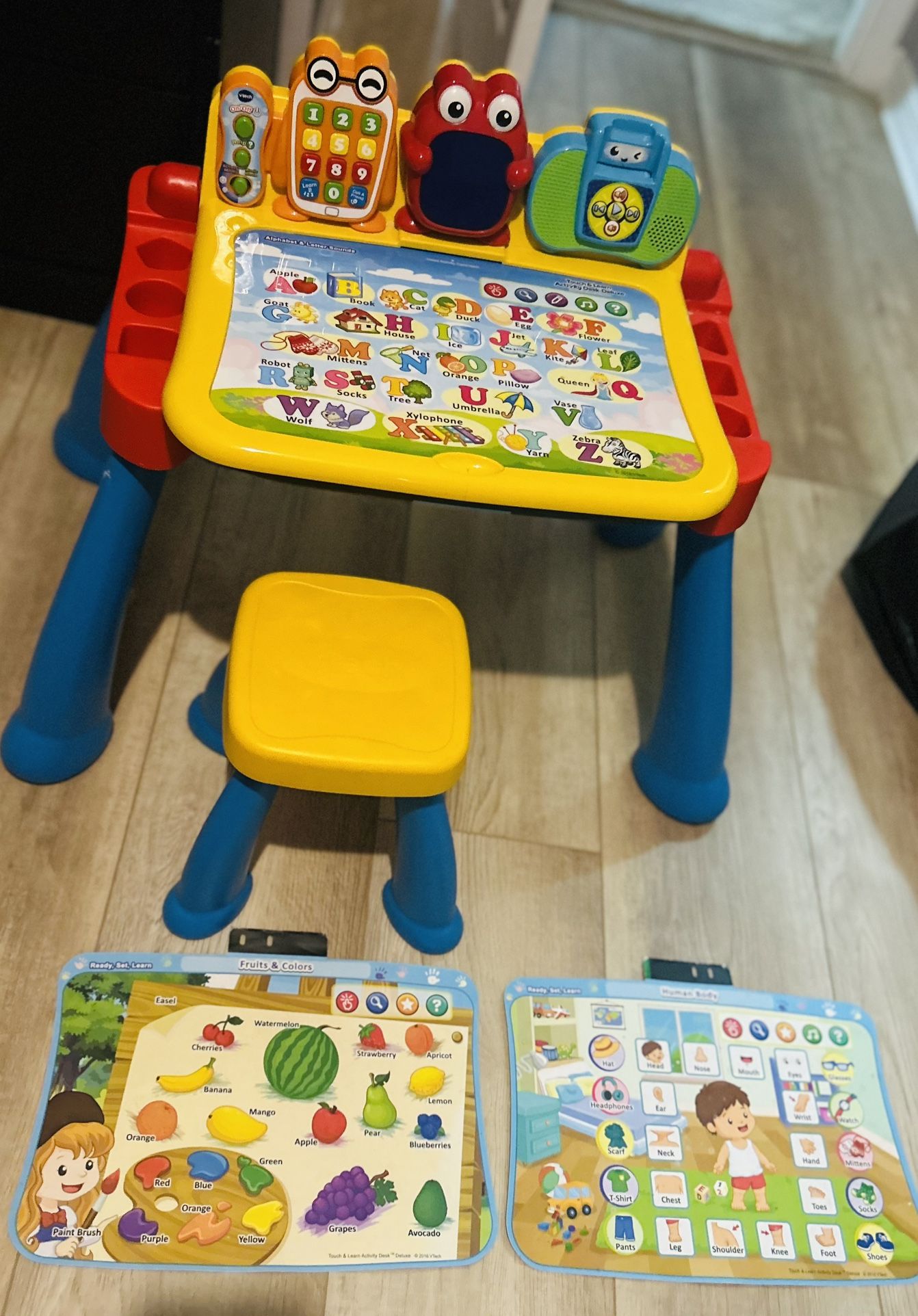 Kids Activity Chair With 2 Learning Sheets