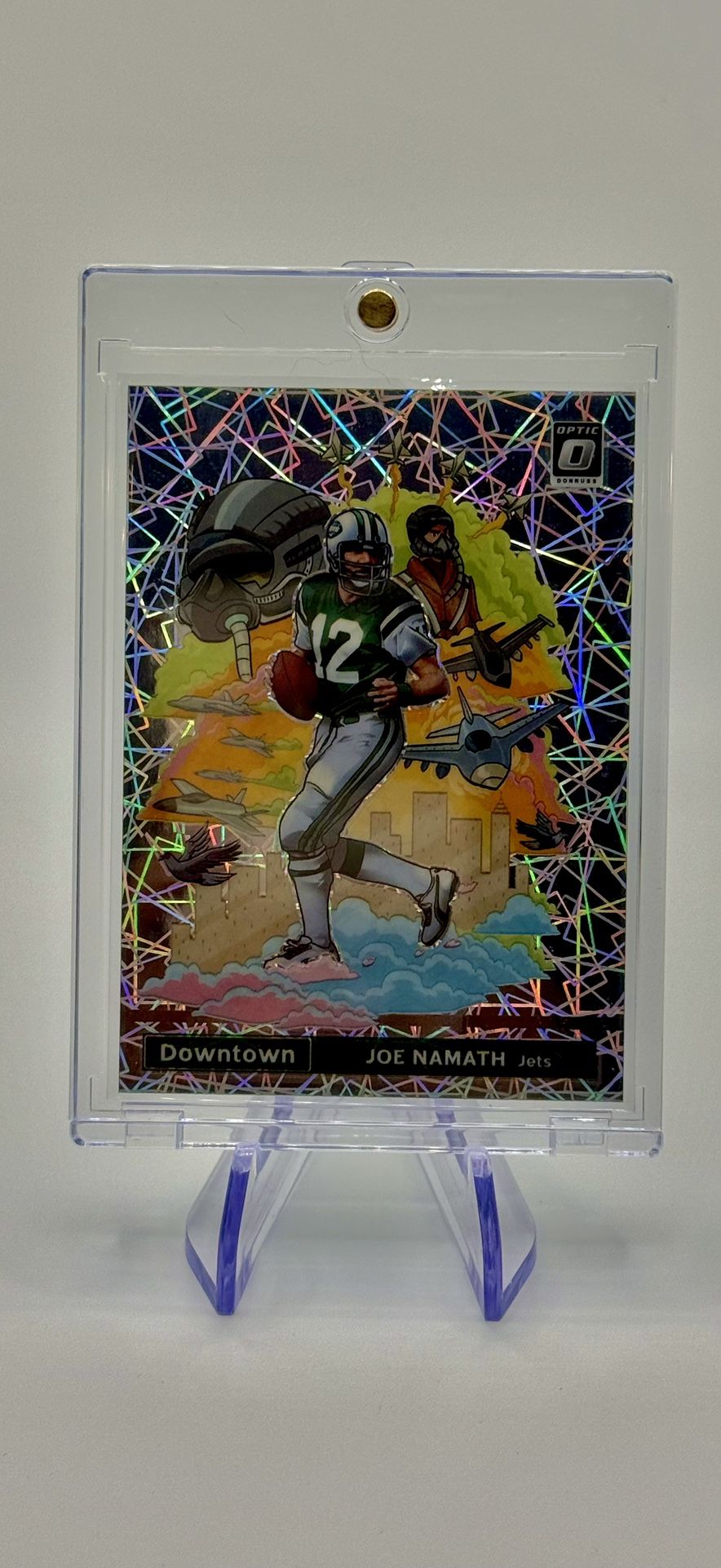 2021 Donruss Optic, Joe Namath, Downtown