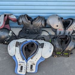 FOOTBALL HELMETS & PADS