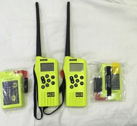 ACR survival radios with spare battery’s