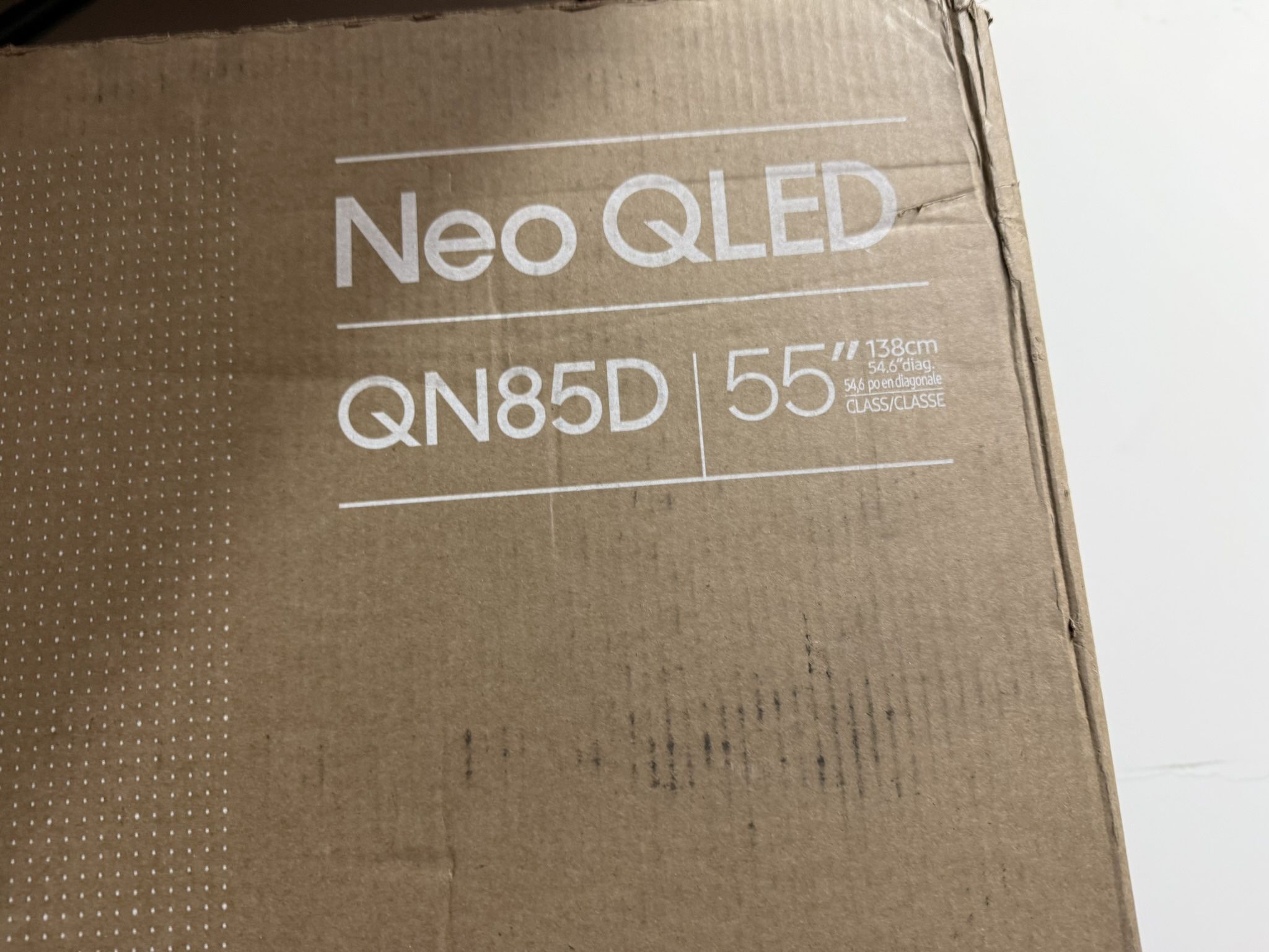 Samsung 55-Inch Class QLED 4K QN85D Series Mini LED, Neo Quantum HDR Smart TV w/Dolby Atmos, Object Tracking Sound Lite, Real Depth Enhancer Pro, Alex