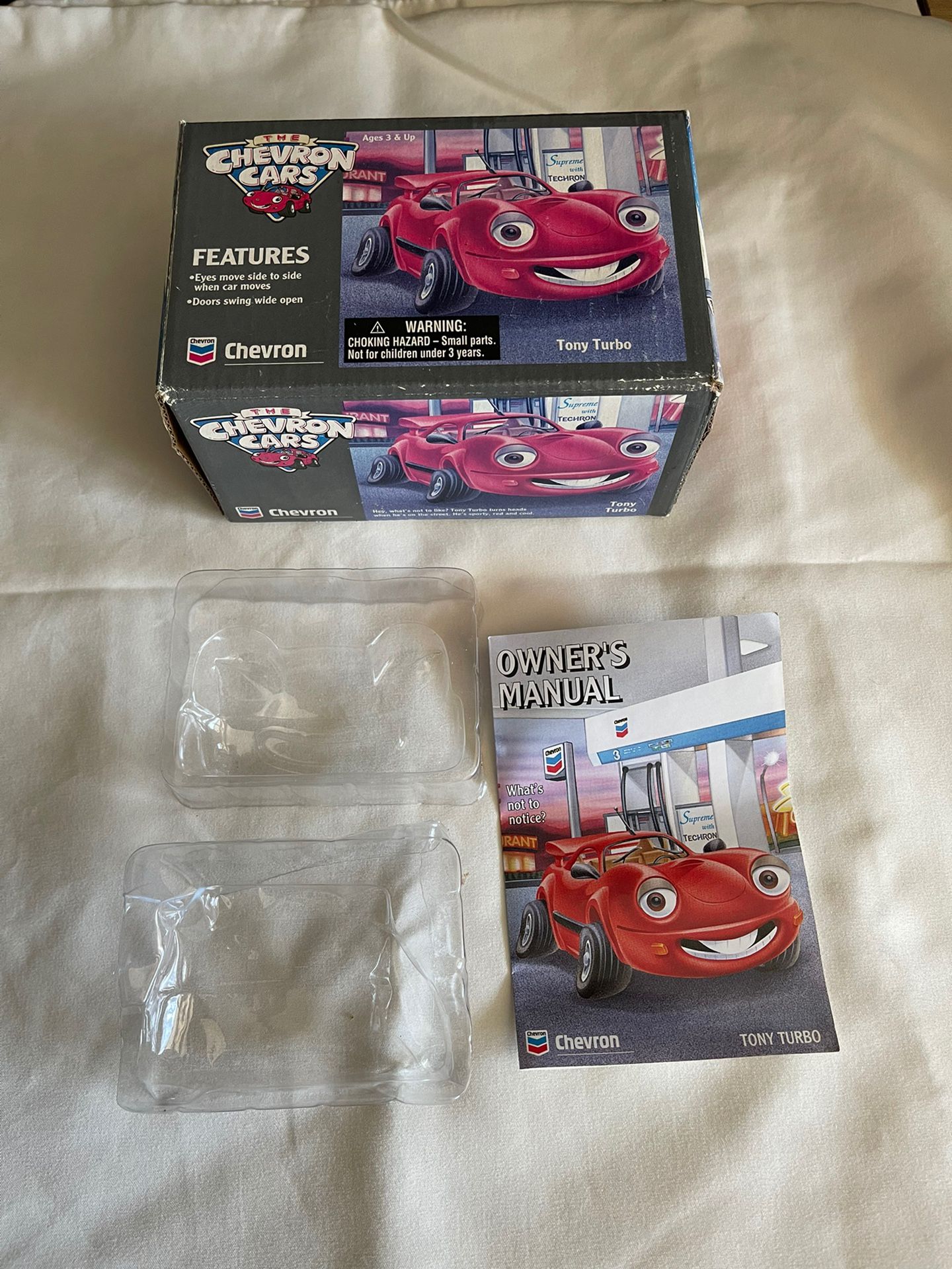 Collectible Chevron Car- Box Only, Moldings & Manual