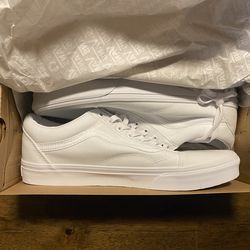 Old Skool True White Vans