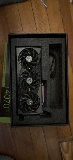 MSI GeForce RTX 4070ti slim x gaming