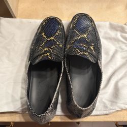 Versace Snake Leather Shoes Size 11