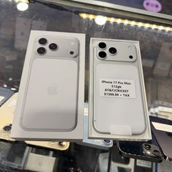 iPhone 17 Pro Max 512gb AT&T/CRICKET
