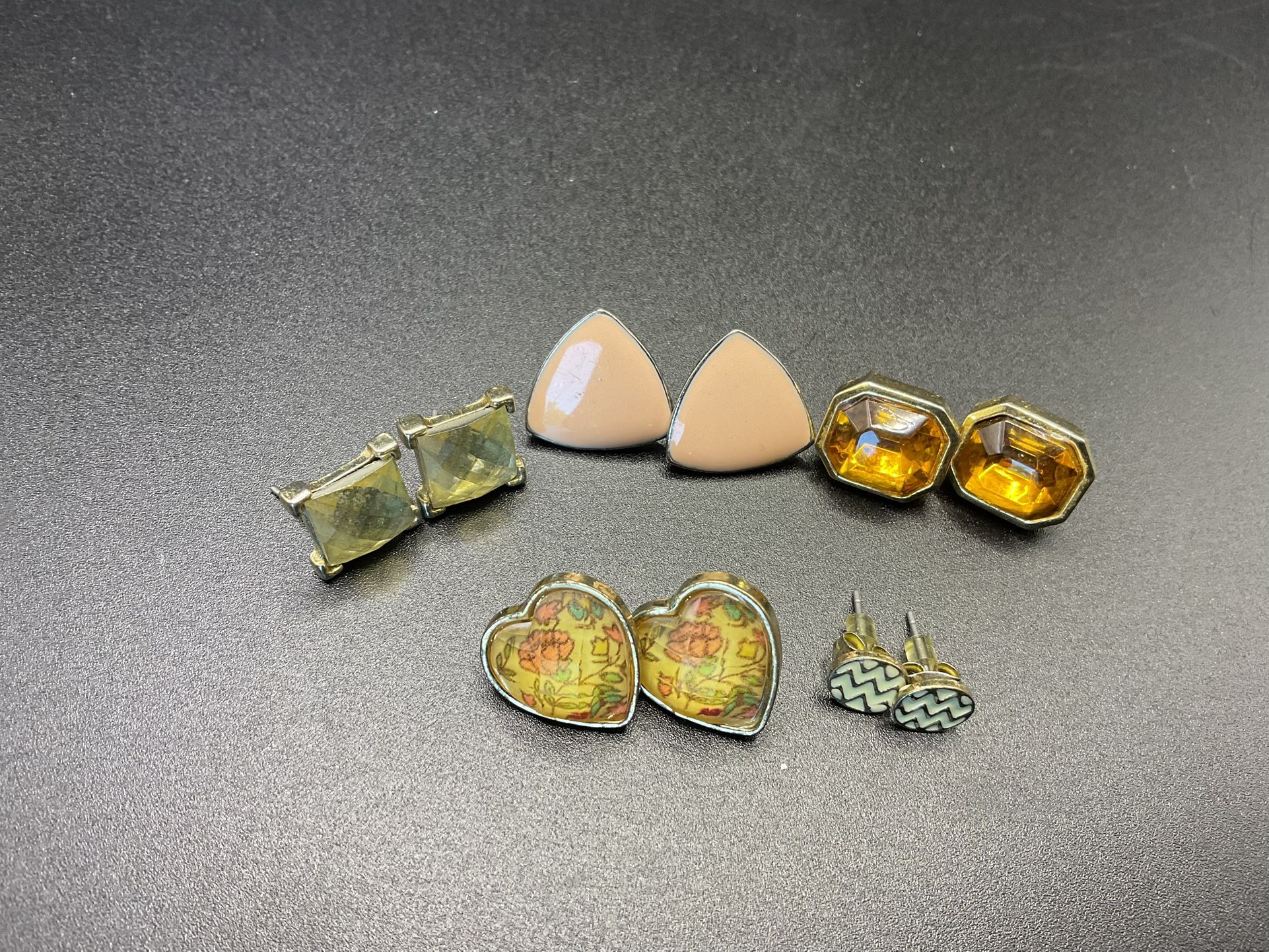 Vintage Earrings -5 Pair
